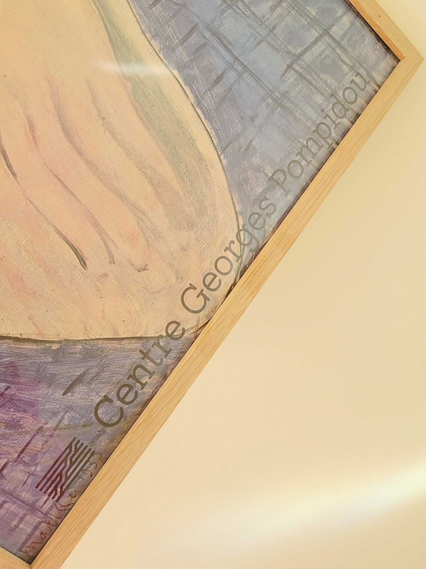 detail of an exhibition poster featuring Henri Matisse's iconic artwork Le Rêve The Dream