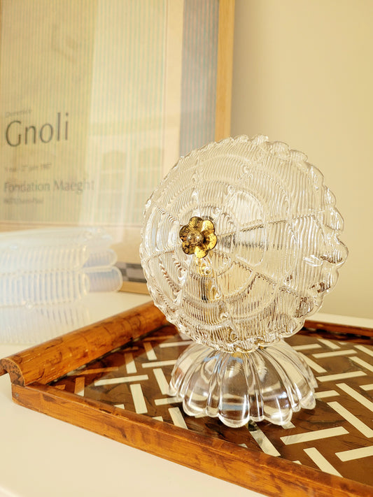 mid century Murano table lamp